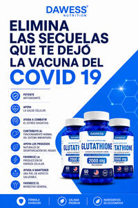 GLUTATHIONE 2000mg - Antioxidante Avanzado | DAWESS